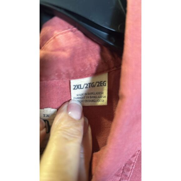 Men's Short Sleeve Shirt RED HEAD BRAND CO. 2XL/2TG/2REG - Picture 4 of 5